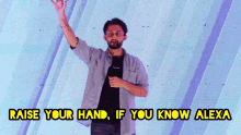 Digital Pratik Raise Hand GIF - Digital Pratik Raise Hand Alexa GIFs