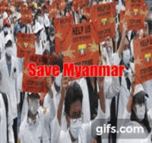 Save Myanmar GIF - Save Myanmar GIFs