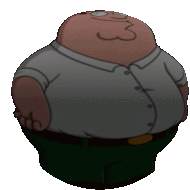 Peter Griffin Spin Sticker - Peter Griffin Spin Meme Stickers