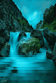 Ambiance Bleue GIF - Ambiance Bleue Water GIFs