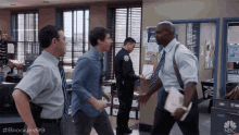 Chest Bump Jake Peralta GIF - Chest Bump Jake Peralta Terry Jeffords GIFs