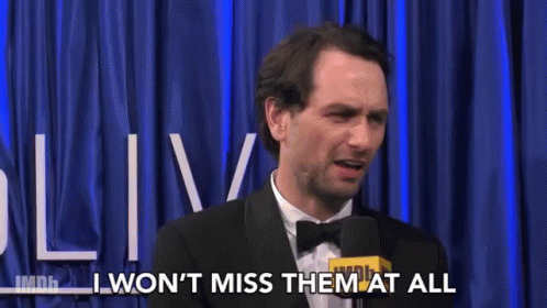 I Wont Miss Them At All Matthew Rhys GIF - I Wont Miss Them At All I