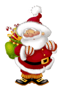 Santa Claus Merry Christmas GIF - Santa Claus Merry Christmas Gifts GIFs