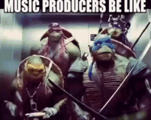 Music Producers Be Like... GIF - Music Tmnt Funny GIFs