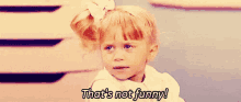Not Amused GIF - Not Funny Not Amused Full House GIFs