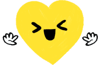 Multi Colored Heart Love Sticker - Multi Colored Heart Heart Love Stickers