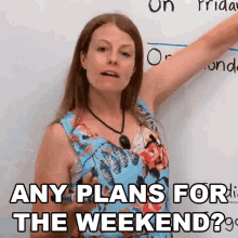 Any Plans For The Weekend Emma GIF - Any Plans For The Weekend Emma Engvid GIFs