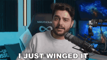 i just winged it ignace aleya didnt plan it went with the flow no planning i just winged it ignace aleya didnt plan it went with the flow no planning