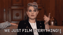 We Just Film Everything For Real The Story Of Reality Tv GIF - We Just Film Everything For Real The Story Of Reality Tv The Osbournes GIFs