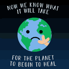 Now We Know What It Will Take For The Planet To Heal Heal The Earth GIF - Now We Know What It Will Take For The Planet To Heal Heal The Earth Earth GIFs