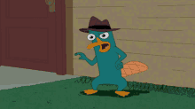 Phineas And Ferb Perry The Platypus GIF - Phineas And Ferb Perry The Platypus Blah Blah Blah GIFs