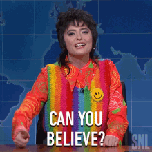 Can You Believe Saturday Night Live GIF - Can You Believe Saturday Night Live Weekend Update GIFs