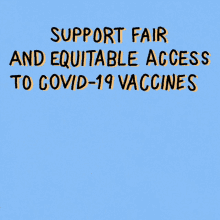 Support Fair And Equitable Access Covid GIF - Support Fair And Equitable Access Covid Covid19 GIFs