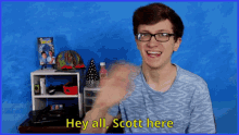 Hey All Scott Here Hey Yall Scott Here GIF - Hey All Scott Here Hey Yall Scott Here Hello GIFs