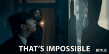 Thats Impossible Aidan Gallagher GIF - Thats Impossible Aidan Gallagher Number Five GIFs