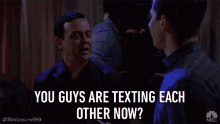 You Guys Are Texting Each Other Surprised GIF - You Guys Are Texting Each Other Surprised Texting GIFs