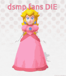 Princess Peach Dsmp GIF - Princess Peach Dsmp Die GIFs