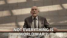 Not Everything Is World War2 Dr Adrian Mallory GIF - Not Everything Is World War2 Dr Adrian Mallory John Malkovich GIFs