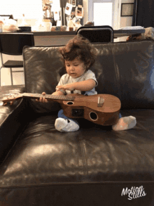 guitar playing baby cute music