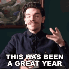 This Has Been A Great Year Robin James GIF - This Has Been A Great Year Robin James Its A Memorable Year GIFs