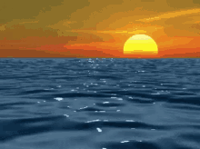 Ocean Sunset GIF - Ocean Sunset GIFs