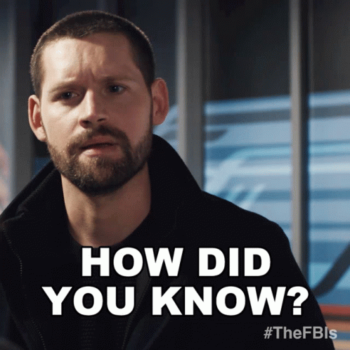 How Did You Know Scott Forrester GIF - How Did You Know Scott Forrester