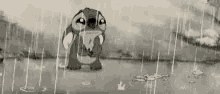 Stitch Crying GIF - Stitch Crying Rain GIFs