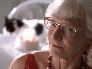 old,Old Lady,smile,happy,satisfied,gif,animated gif,gifs,meme. 