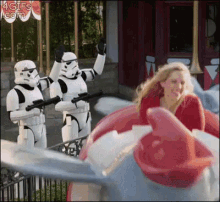 Who Doesn'T Love The Dumbo Ride GIF - Disney Land Dumbo Darth Vader GIFs