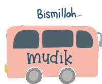Love Bismillah Sticker - Love Bismillah Mudik Stickers