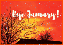 Bye January Goodbye January GIF - Bye January Goodbye January Hello February GIFs