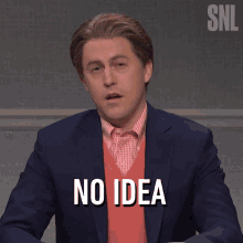No Idea Alex Moffat GIF - No Idea Alex Moffat Saturday Night Live GIFs