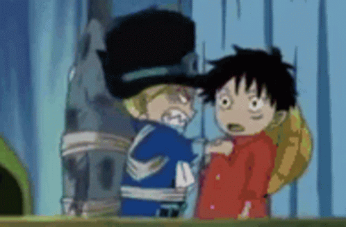 Luffy And Sabo Gif Luffy And Sabo Discover Share Gifs