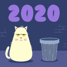 new years eve happy2021 trash 2020 happy