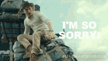 Im So Sorry Nathan Drake GIF - Im So Sorry Nathan Drake Tom Holland GIFs