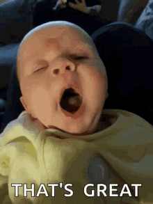 Yawn Baby GIFs | Tenor