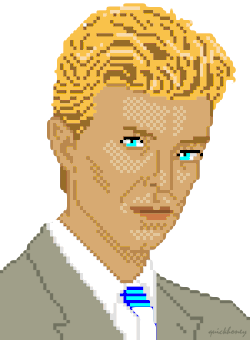David Bowie Pixel Art Sticker - David Bowie Pixel Art Pixels Stickers
