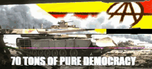 Tank Democracy GIF - Tank Democracy Freedom GIFs