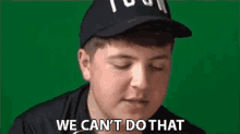 We Cant Do That Rhys Parsons GIF - We Cant Do That Rhys Parsons We Cant Do It GIFs