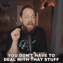 You Dont Have To Deal With That Stuff Ryan Bruce GIF - You Dont Have To Deal With That Stuff Ryan Bruce Fluff GIFs