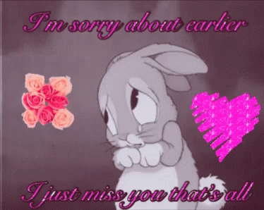 Im Sorry Baby Sad Gif Im Sorry Baby Sad Rabbit Discover Share Gifs