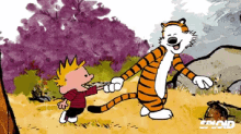 Calvin And Hobbes Dance GIF - Dance Dancing Calvinandhobbes GIFs