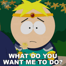 What Do You Want Me To Do Butters Stotch GIF - What Do You Want Me To Do Butters Stotch South Park GIFs