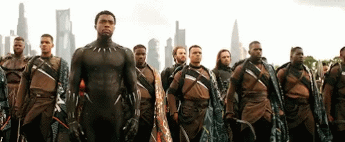 Black Panther Wakanda GIF - Black Panther Wakanda Marvel - Discover & Share  GIFs