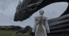 Drogon Daenerys Targaryen GIF - Drogon Daenerys Targaryen Khaleesi GIFs