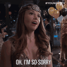 Oh Im So Sorry Liza Miller GIF - Oh Im So Sorry Liza Miller Younger GIFs