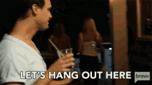Lets Hang Out Here Stay Here GIF - Lets Hang Out Here Stay Here Wanna Hang Out GIFs