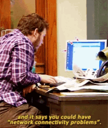 Andy Dwyer Network Connectivity GIF - Andy Dwyer Network Connectivity Parks And Rec GIFs