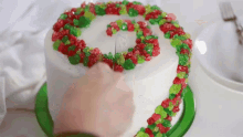 Rock Candy Christmas Cake Holiday Cake GIF - Rock Candy Christmas Cake Christmas Cake Holiday Cake GIFs
