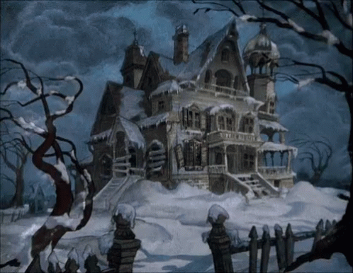 haunted-house-snowing.gif